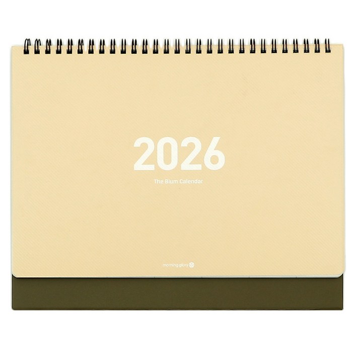 모닝글로리 2026 비움 모닝 스탠딩 캘린더 대