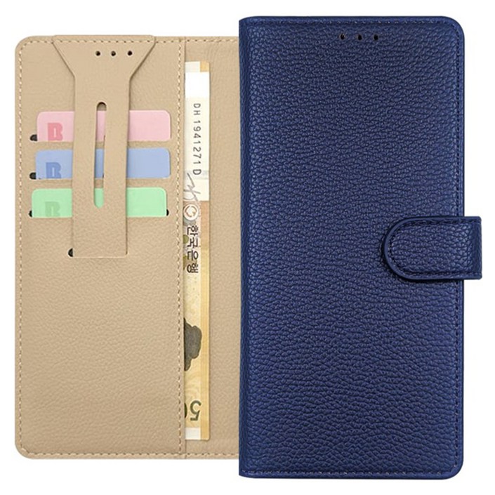 엠피에스 라비오 카드 분실 방지 포켓 다이어리 휴대폰 케이스