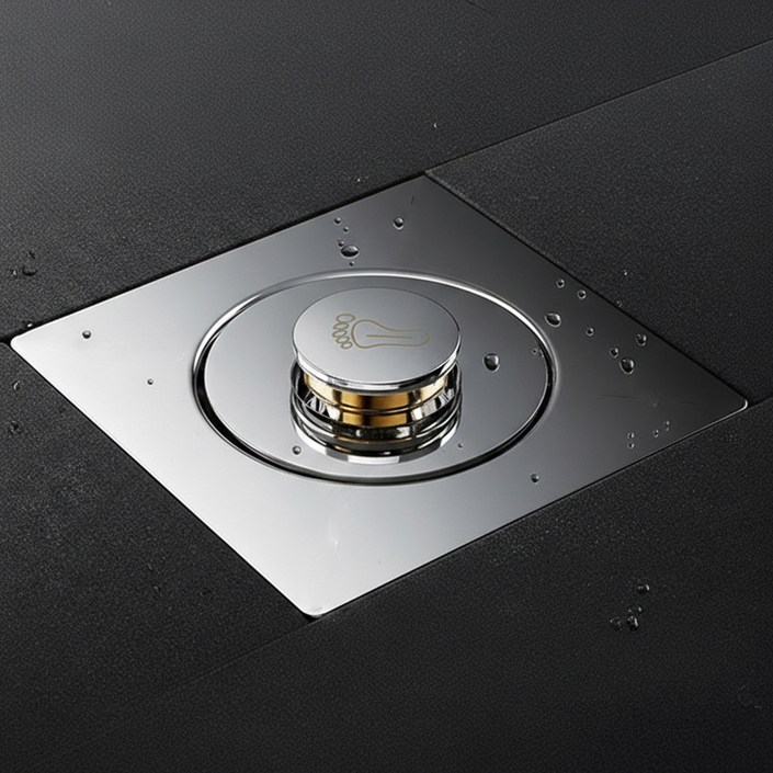 모바이브 욕실용 원터치 개폐형 냄새차단 욕실 하수구 트랩