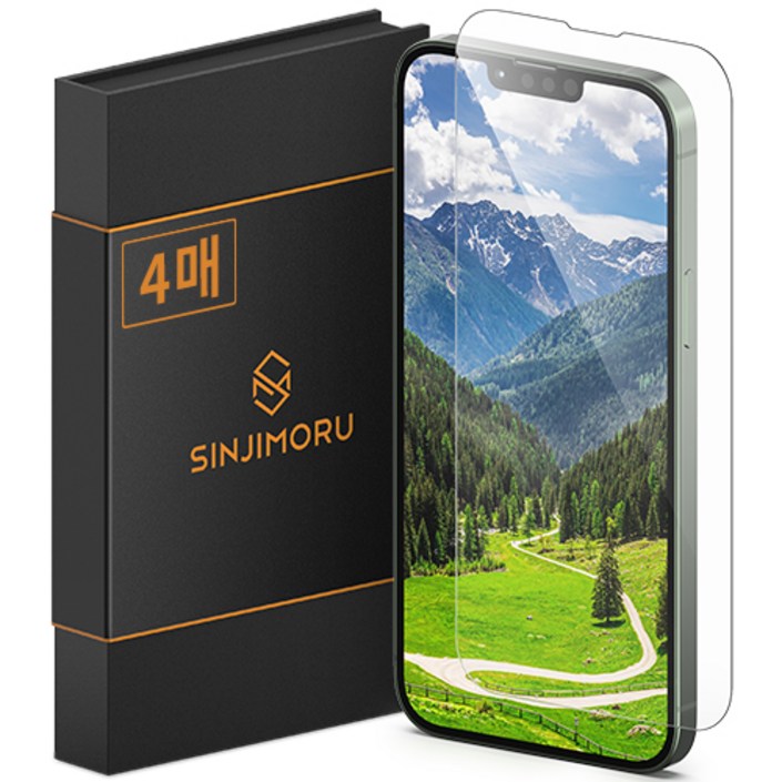 신지모루 2.5D 강화유리 휴대폰 액정보호필름 4p