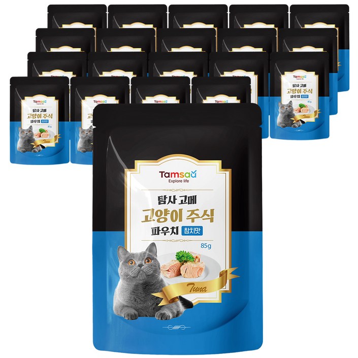 탐사 고양이 고메 주식 파우치