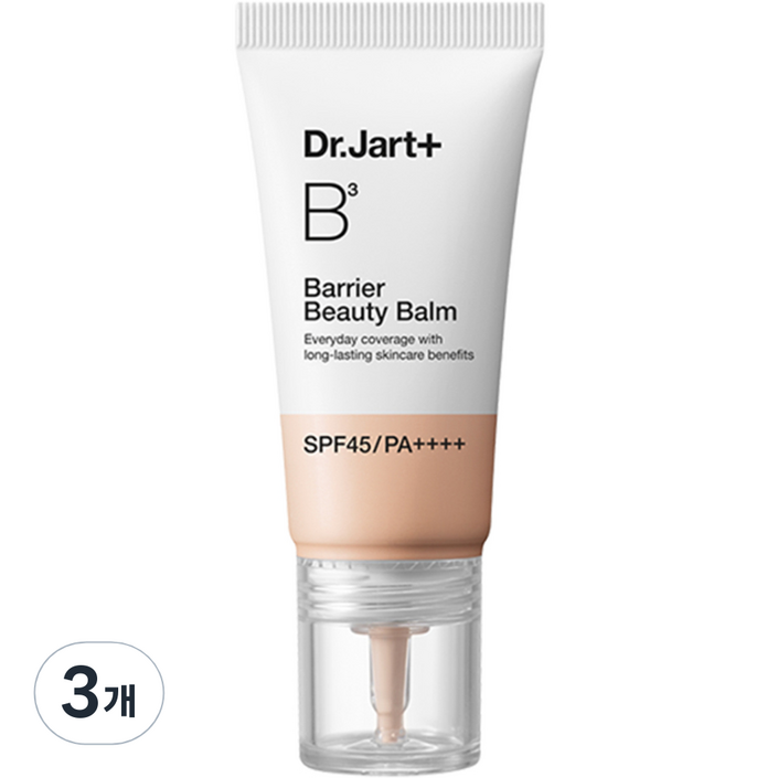닥터자르트 더메이크업 베리어 뷰티밤 30ml SPF45 PA, 01 라이트, 30ml, 3개