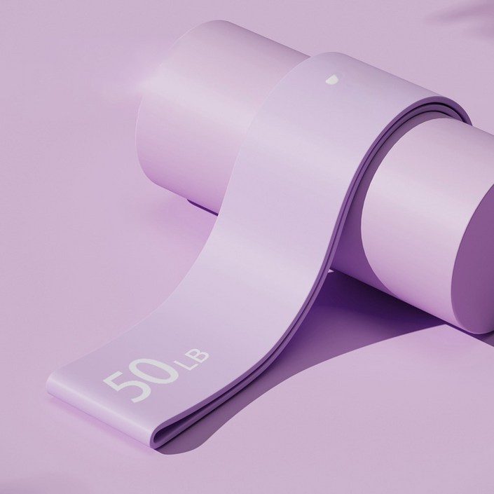 딜박스 힙업밴드, 보라색, 1개