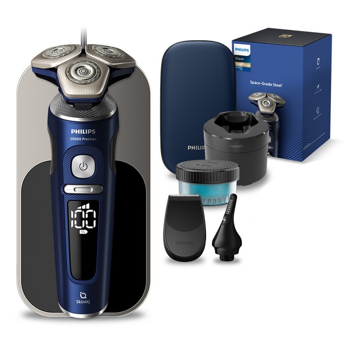 필립스 SkinIQ 9000 프레스티지 전기면도기