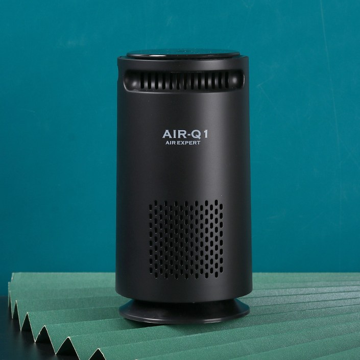 샤오미 유핀 휴대용 공기 청정기, 자동차 음이온 저소음 터치 컨트롤 탈취제, 먼지 포름알데히드 연기 청정