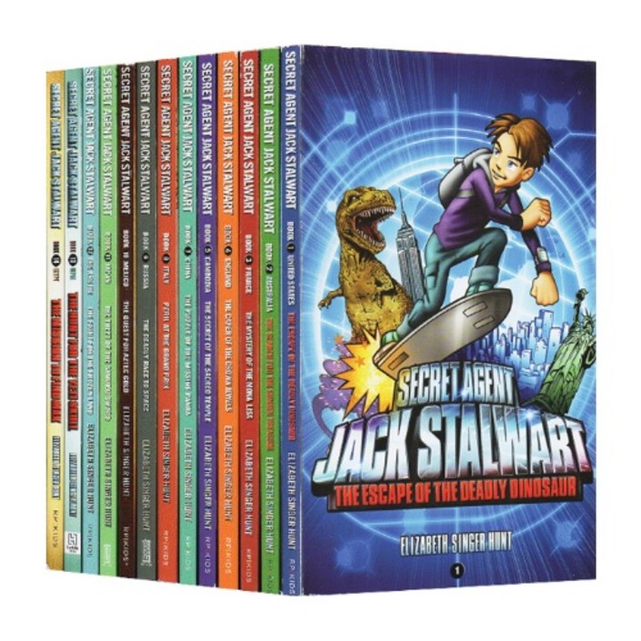 세계책방 시크릿 에이전트 잭 스톨워트 14권 영어원서 Secret Agent Jack Stalwart