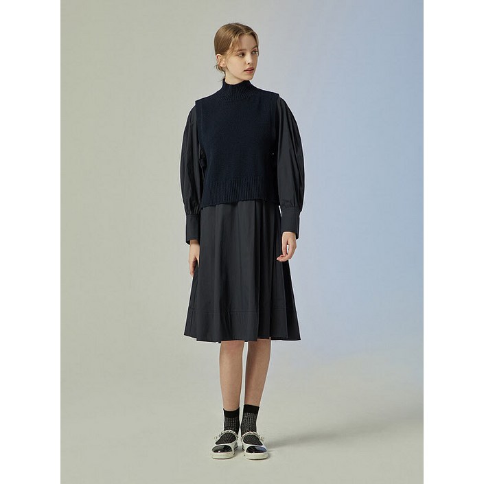 씨씨콜렉트 CC collect. 터틀넥 니트 베스트 레이어 원피스C231PSE022 P003136853 2375116