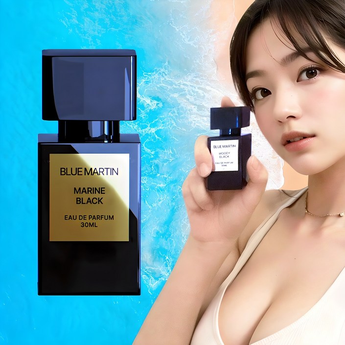 블루마틴 마린블랙 니치향수 여자가 좋아하는 남성 남자향수 오드퍼퓸, 30ml, 1개 블루마틴 마린블랙 니치향수 여자가 좋아하는 남성 남자향수 오드퍼퓸, 30ml, 1개
