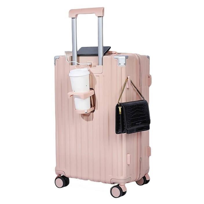 NewBoy 캐리어 20인치 22인치 24인치 기내용 대형 하드 여행용 감성 하드 캐리어 수납 주머니 대용량 패션
