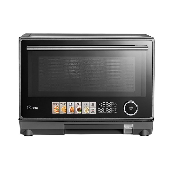 2025신출시 마이디어 올인원 콤비 오븐 X23 스팀 에어프라이어 그릴 전자레인지 4IN1 25L, MMO23XHAASSBBL