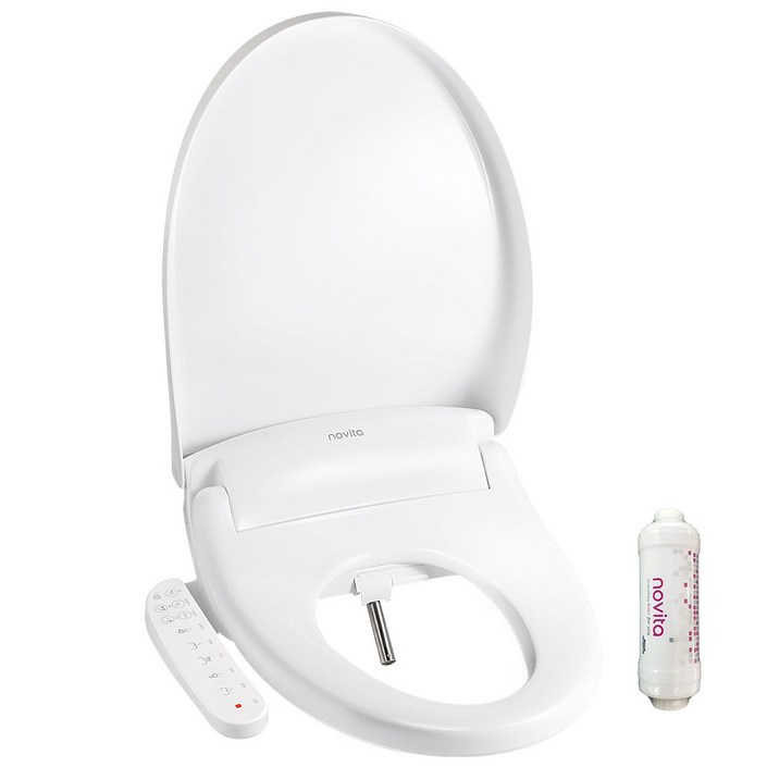 노비타 쾌정 건조 키즈 완전방수 탈취가능 풀스테인레스노즐 비데 BDN441H