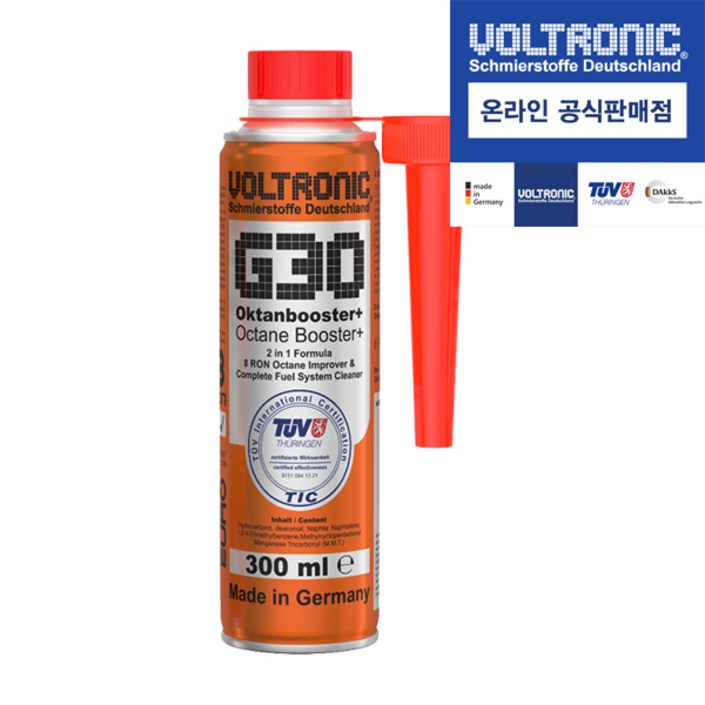 공식몰볼트로닉 G30 가솔린휘발유 옥탄가향상제 300ml