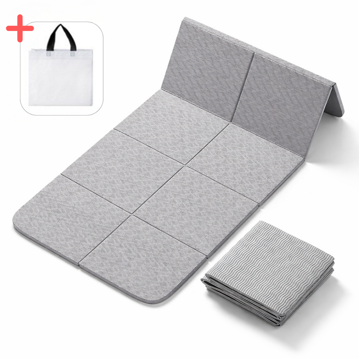 글로윅 접이식 요가매트 파우치 수납 소음방지 운동매트