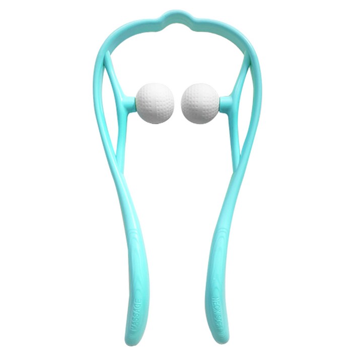 도매창고 골프공 목안마기 경추 목마사지기 뒷목 시원한 어깨 지압기 추석 설날 부모님 선물 승모근 마사지