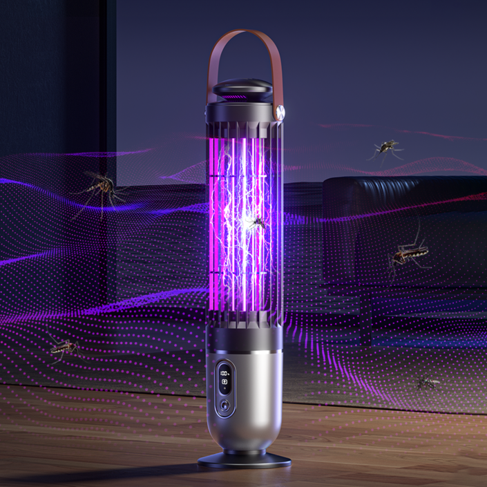 Ambition 전기 모기퇴치기 가정용 캠핑 랜턴 겸용