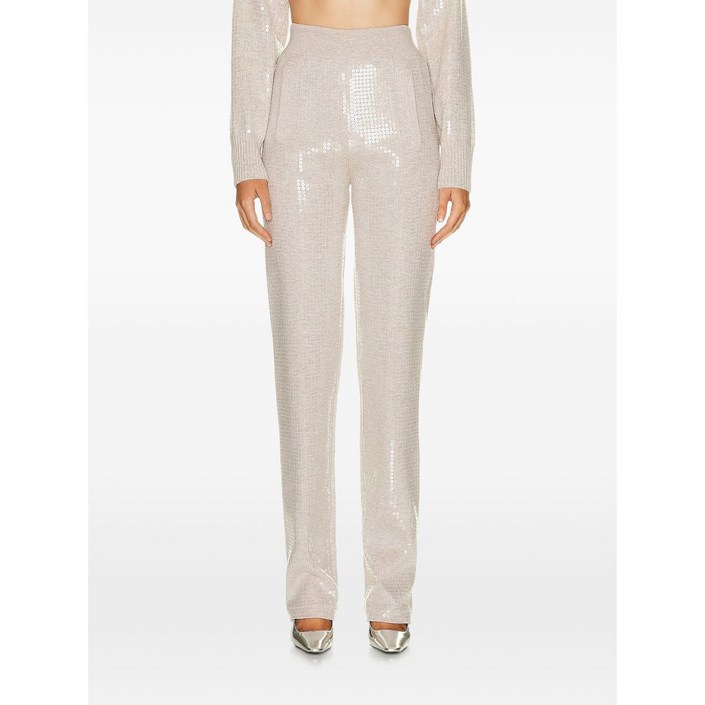 버버리 시퀸 장식 팬츠