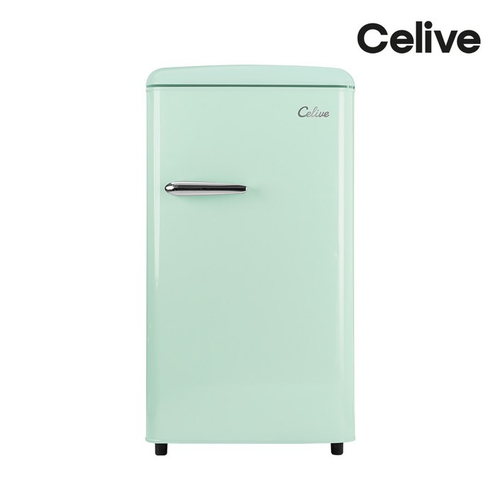 셀리브 레트로 미니 냉장고 85L, 미니냉장고_민트 20230525