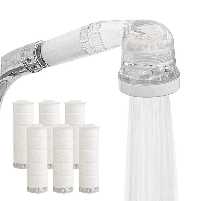 폭스룸 깨순이 이중필터 싱크대 헤드, 1세트