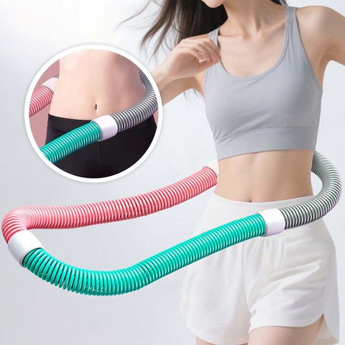당일출고 나나민 뱃살 쏙 홈트 전신운동 스프링 훌라후프