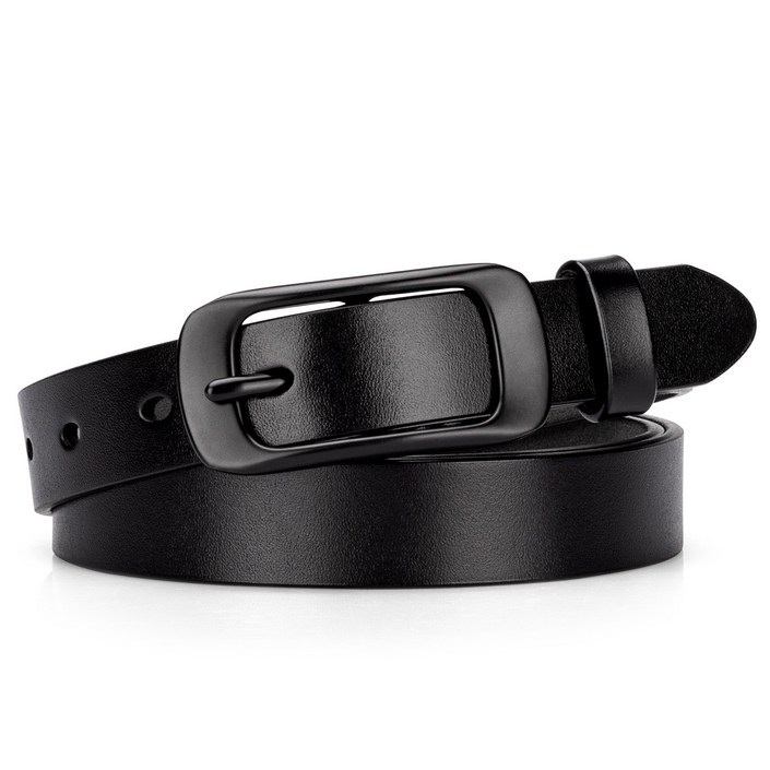 여성 비즈니스 캐주얼 벨트 대형 정품 가죽 벨트