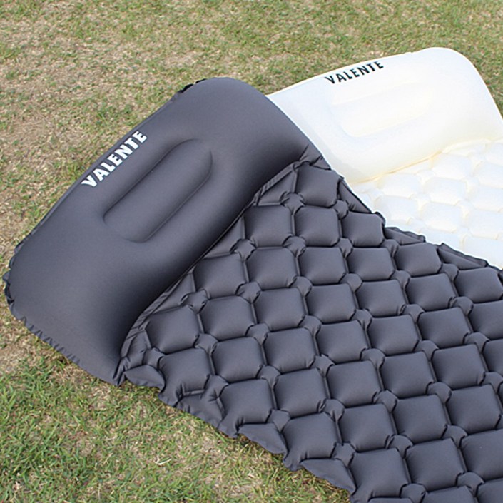 VALENTE 캠핑 에어매트 초경량 발펌프 차박 백패킹 자충매트 감성매트