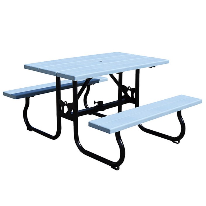 아리노 국산 플라스틱 테라스 테이블 의자 정원용 야외용 파라솔별도, 다크그레이