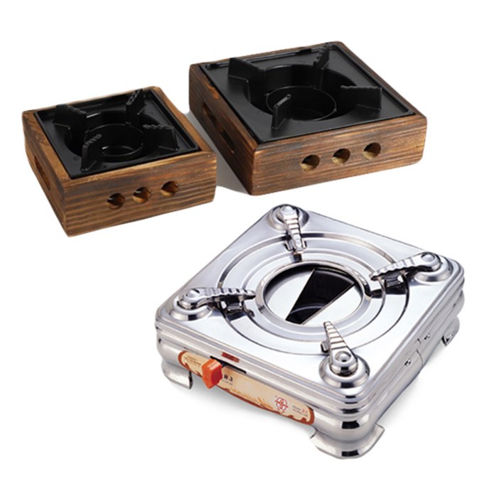 미니 개인화로 우드스토브 캠핑화로대 가정 고체연료 그릴, 1개