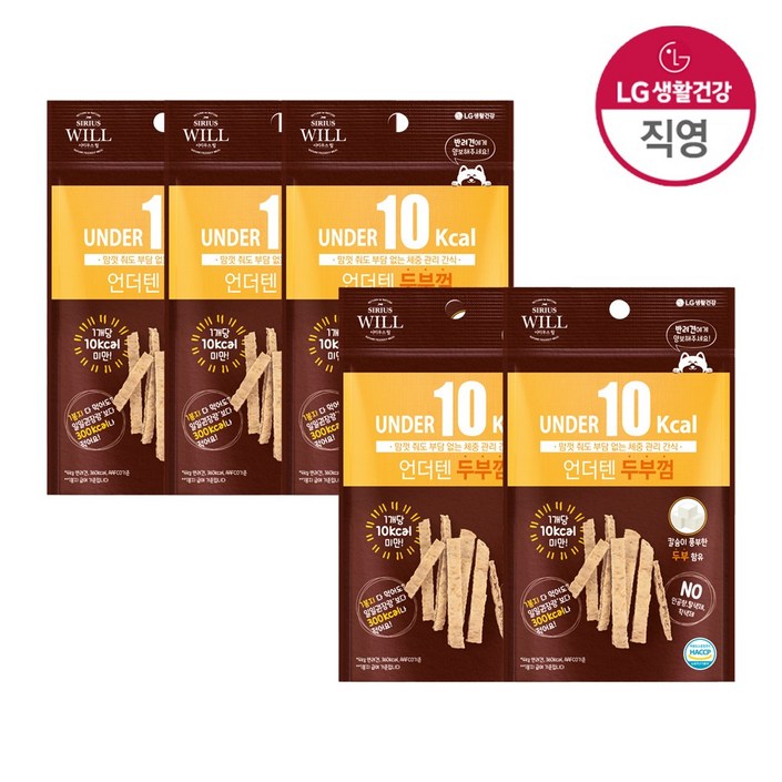 시리우스 윌 언더텐 두부껌 20g x 6개, 단품