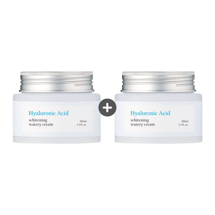 11퓨어그라운드 히알루론산 화이트닝 수분크림 100ml 2개, 2개, 100g