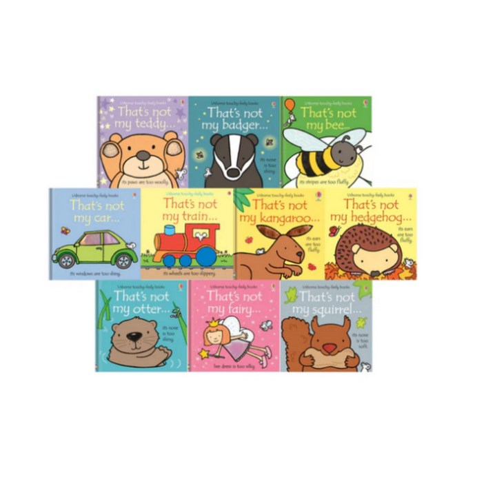 어스본 USBORNE touchy-feely books 영어원서 촉각놀이책 10권세트