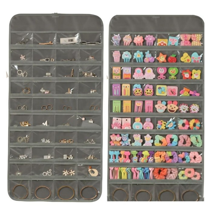 일상토리 악세사리 벽걸이 양면포켓 정리함