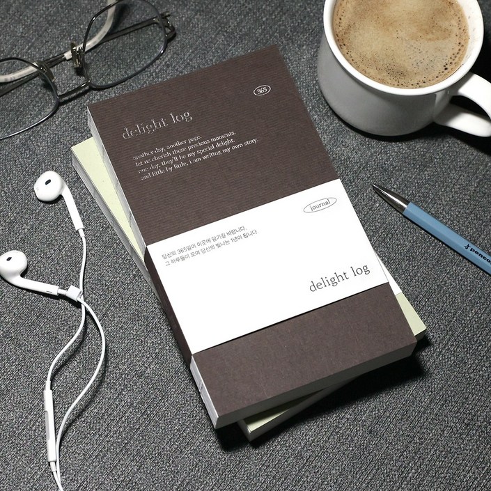 2026 딜라이트로그 일기장 만년형 업무용 회사 플래너  미니 핸디  일기장 감정 일기 노트
