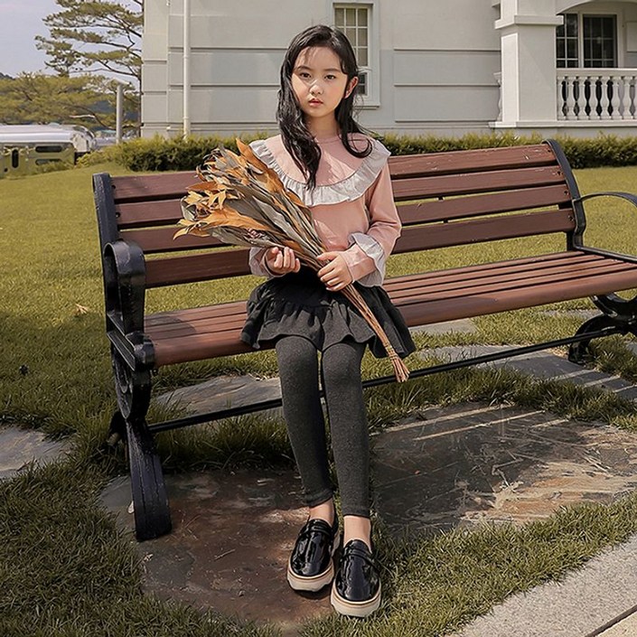 쿠키하우스 리힐즈 밍크퍼 치마 레깅스13341