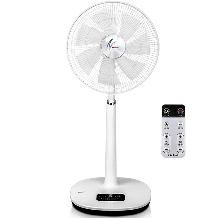 신일 무소음 초미풍 스탠드 BLDC 선풍기 SIFD14PN, 화이트리모컨증정
