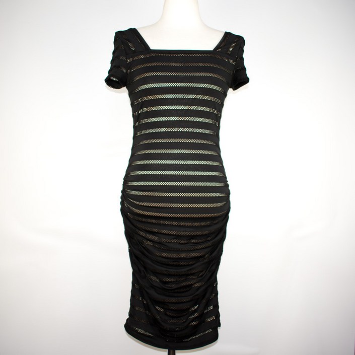 자바구제 931.BLU PEPE 유넥 레이어드 반팔원피스정품여성 85