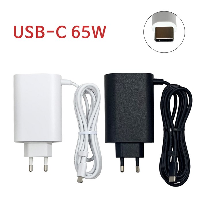 주연테크 제이북 베젤리스 J9ST-15 노트북 어댑터 충전기 USB-C 65W