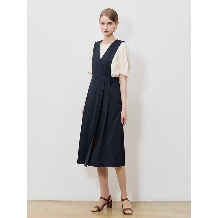 리스트 분위기있는 플리츠 레이어드 원피스 택가격 238000원