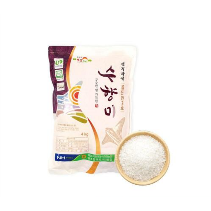 2025년 햇수확 햅쌀 화성 수향미, 상등급, 2개, 4kg