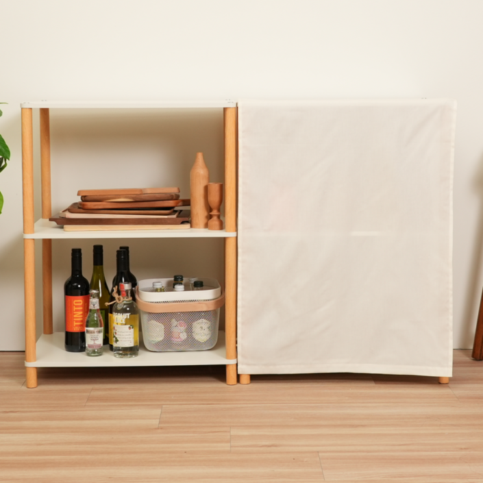 기브앤고 광목 붙이는 선반 수납장 가리개 가림막 커튼 다양한 사이즈