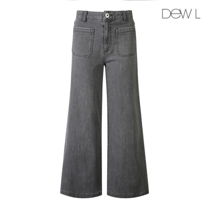 백화점아울렛 듀엘 포켓 포인티드 와이드핏 데님 팬츠 LGL251PSA401 316602