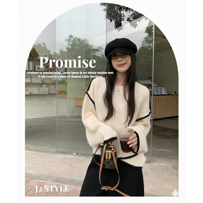 J2 루즈핏 스타일 니트