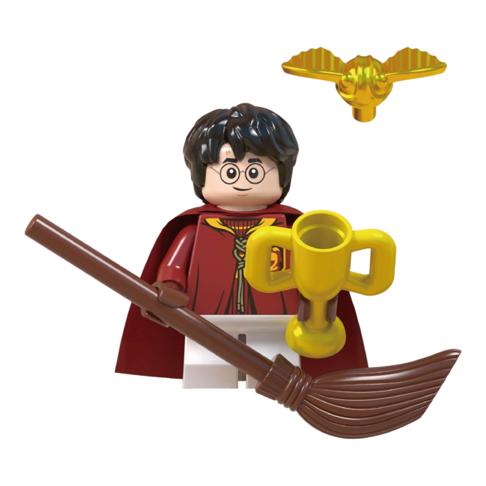 해리포터 호환블럭 브릭미니피규어 시리즈 08 : 캐릭터 25종 호그와트 마법학교 취미/수집/장식/컬렉션용 커스텀 호환 블록피겨 컬렉션, 1개, HP-0807. 해리 포터(퀴디치ver. )