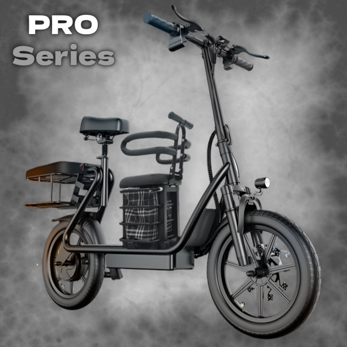 APROV 내장형 전동킥보드 배터리 방수 전기 킥보드 접이식, 15.6Ah 80km 주행 + 보조 좌석, 1개