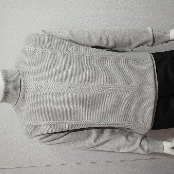 (이월 인기상품 초특가 70%) 남성 크로커다일 겨울 세밀한 짜임으로 표현되어 입체적인 패턴이 고급스러움을 더한 데일리한 비즈니스 캐주얼 터틀넥 니트