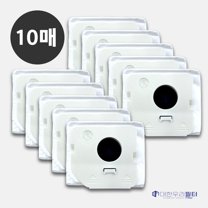 대한우리필터 삼성 비스포크 제트 청소기 먼지봉투 호환 10개 VCAAD95B 220W 250W 280W, 10개입, 1세트 대한우리필터 삼성 비스포크 제트 청소기 먼지봉투 호환 10개 VCAAD95B 220W 250W 280W, 10개입, 1세트