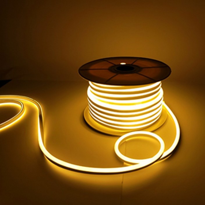 선세이브 부속품 포함 LED 네온플렉스 50M 7W 단면형 AC, 1개, 네온플렉스 흰색