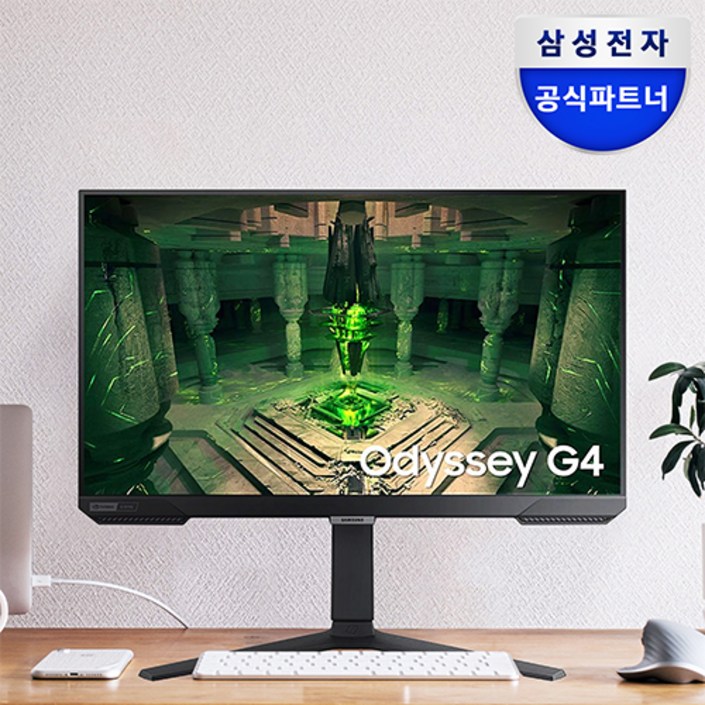 삼성전자 오디세이 G4 S27BG400 27인치 게이밍 모니터 IPS 프리싱크 지싱크 240Hz 1ms HDR10 피봇 삼성전자 오디세이 G4 S27BG400 27인치 게이밍 모니터 IPS 프리싱크 지싱크 240Hz 1ms HDR10 피봇