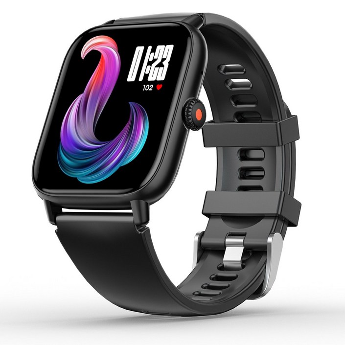 와피크 블루투스 통화 스마트워치 Z8 고화질 1.91인치 초등학생, 블랙, 4.8cm, GPS 블루투스