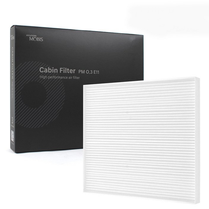 GV80 현대 기아 모비스 에어컨필터 히터 E11 PM0.3 97133T6500 97133T6500 12호