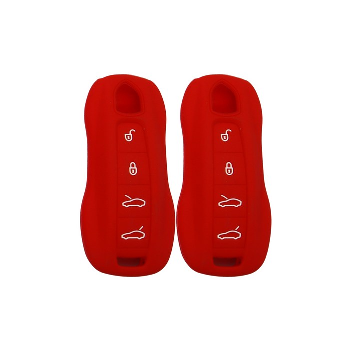 11 포르쉐 신형4버튼 호환가능 실리콘 스마트키케이스 키홀더